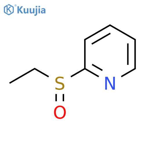 Pyridine, 2-(ethylsulfinyl)- structure