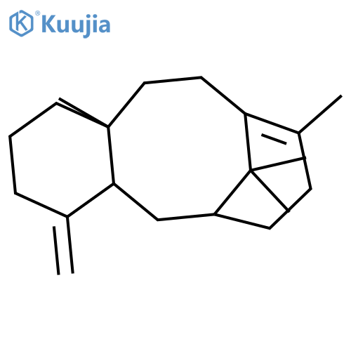 6,10-Methanobenzocyclodecene, 1,2,3,4,4a,5,6,7,8,11,12,12a-dodecahydro-9,12a,13,13-tetramethyl-4-methylene-, (4aR,6S,12aS)- structure