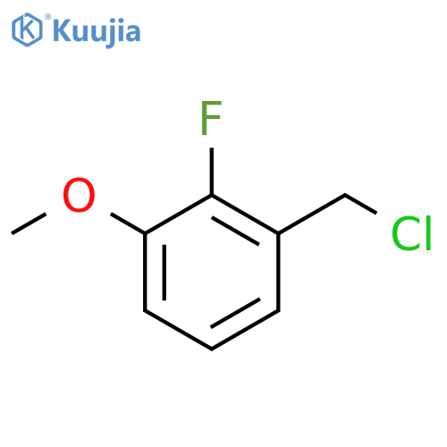 1-(Chloromethyl)-2-fluoro-3-methoxybenzene structure