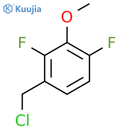 2,4-Difluoro-3-methoxybenzyl chloride structure