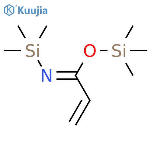 2-Propenimidic acid, N-(trimethylsilyl)-, trimethylsilyl ester structure