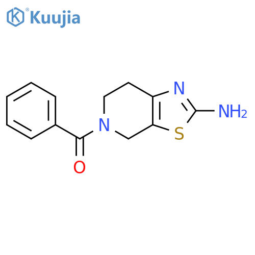 5-Benzoyl-4H,6H,7H-1,3thiazolo5,4-cpyridin-2-amine structure