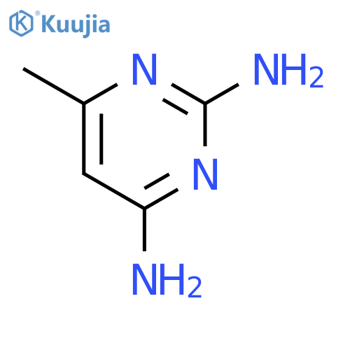 6-Methyl-2,4-pyrimidinediamine structure