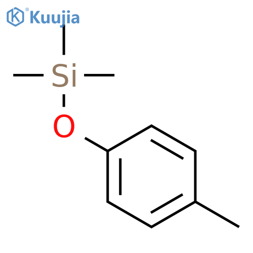 Benzene,1-methyl-4-[(trimethylsilyl)oxy]- structure