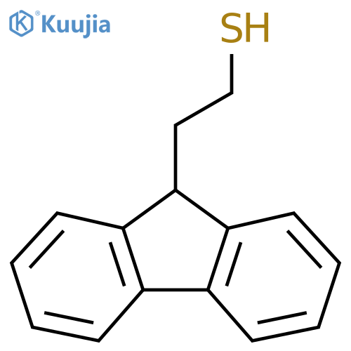 9H-Fluorene-9-ethanethiol structure