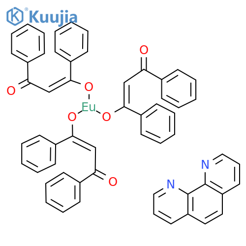Eu(dbm)3(phen) structure