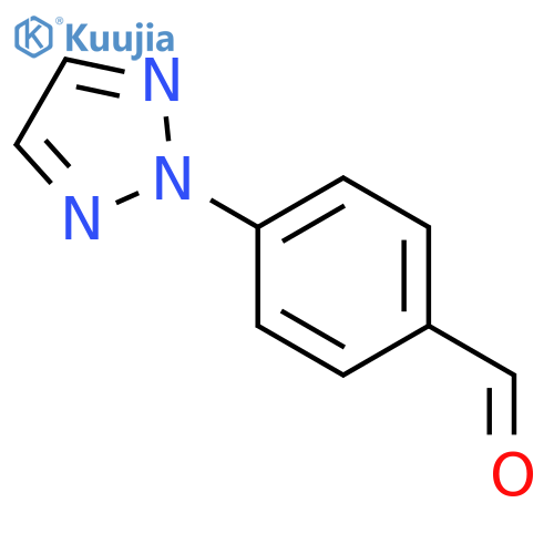 4-(2H-1,2,3-Triazol-2-yl)benzaldehyde structure