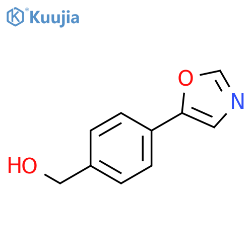4-(5-Oxazolyl)phenylmethanol structure