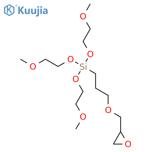 6,6-bis(2-methoxyethoxy)oxiran-11-yl-2,5,10-trioxa-6-silaundecane structure