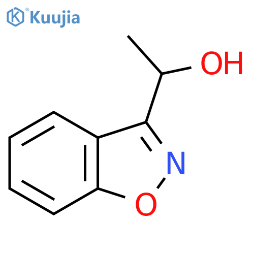 1-(1,2-Benzisoxazol-3-yl)ethanol structure