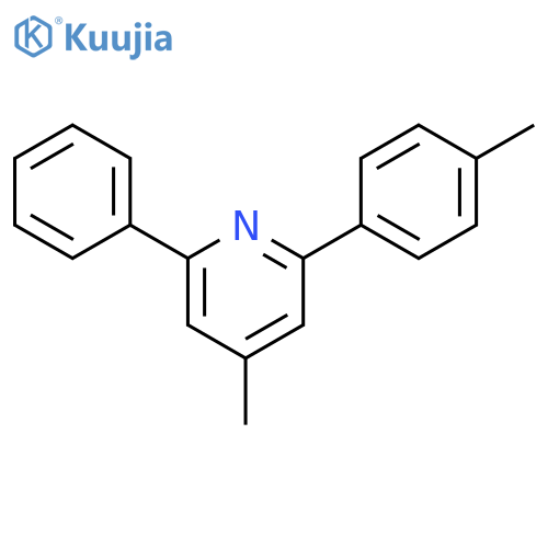 Pyridine, 4-methyl-2-(4-methylphenyl)-6-phenyl- structure