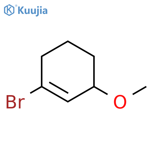 1-Bromo-3-methoxycyclohexene structure