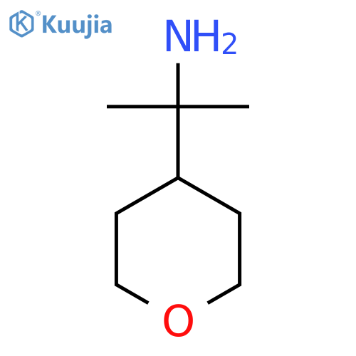 2-(oxan-4-yl)propan-2-amine structure
