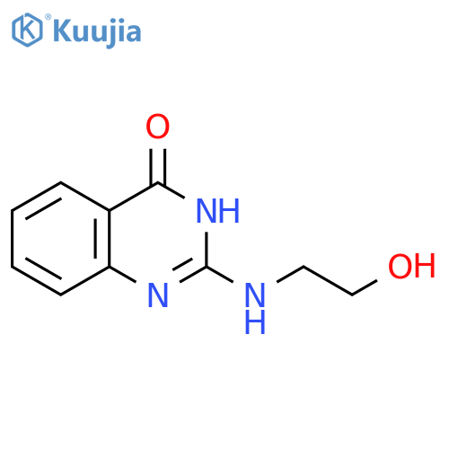 4(1H)-Quinazolinone, 2-[(2-hydroxyethyl)amino]- structure