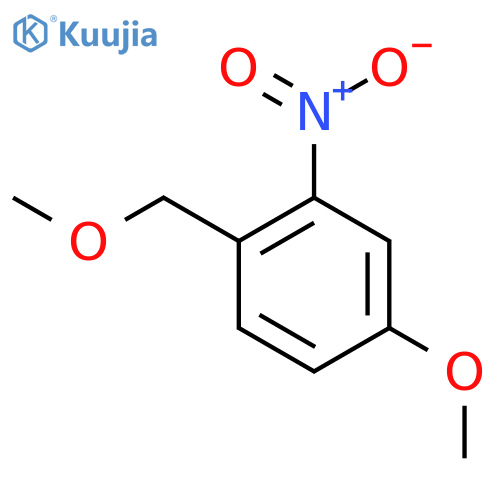 4-Methoxy-1-(methoxymethyl)-2-nitrobenzene structure