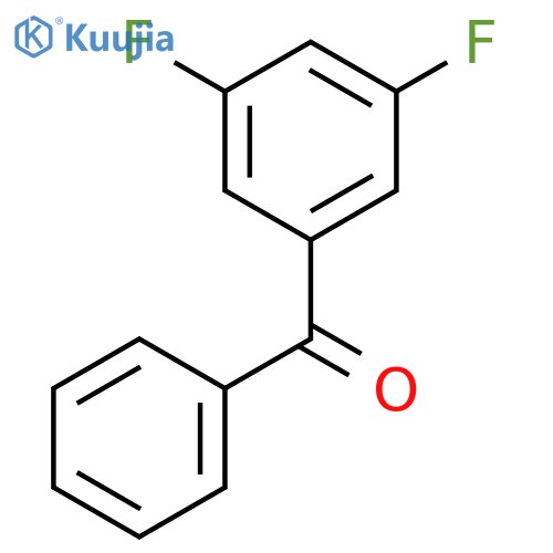 3,5-difluorobenzophenone structure