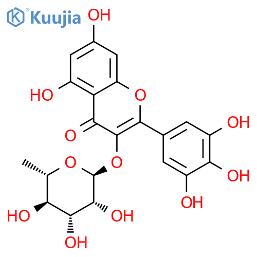 Myricitrin structure
