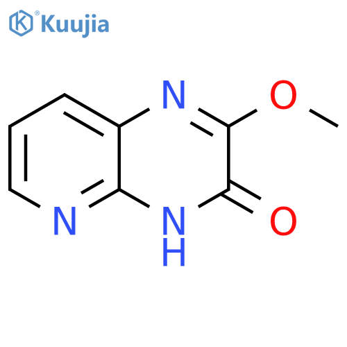 Pyrido[2,3-b]pyrazin-3(4H)-one, 2-methoxy- structure