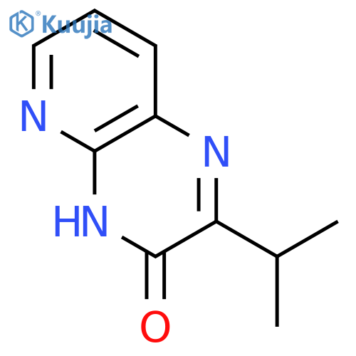 Pyrido[2,3-b]pyrazin-3(4H)-one,2-(1-methylethyl)- structure