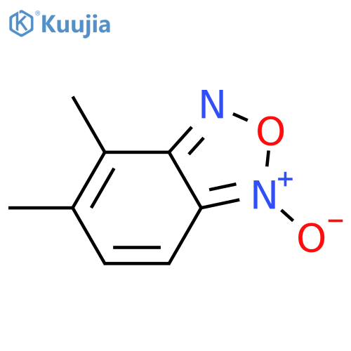 2,1,3-Benzoxadiazole,4,5-dimethyl-, 1-oxide structure