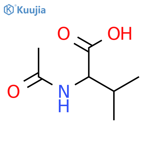 N-Acetyl-D-valine structure