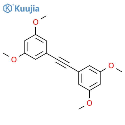 Benzene, 1,1'-(1,2-ethynediyl)bis[3,5-dimethoxy- structure