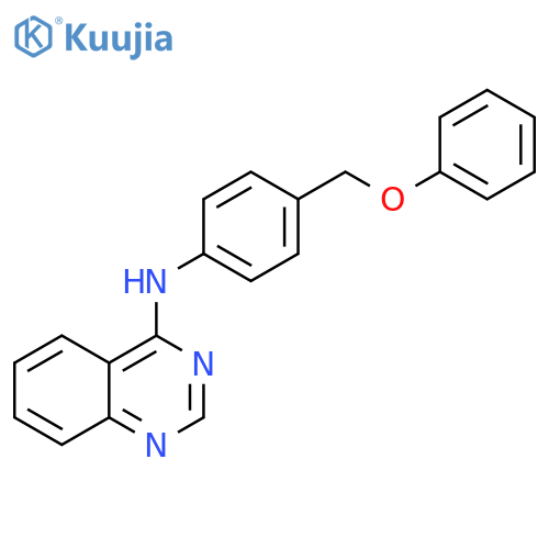4-Quinazolinamine, N-[4-(phenoxymethyl)phenyl]- structure