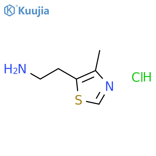 4-Methyl-5-thiazoleethanamineHydrochloride structure