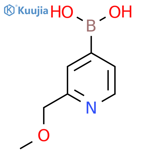2-(Methoxymethyl)pyridine-4-boronic Acid structure