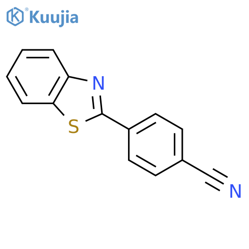 2-(4-Cyanophenyl)benzothiazole structure