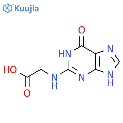 Glycine, N-(6,7-dihydro-6-oxo-1H-purin-2-yl)- structure