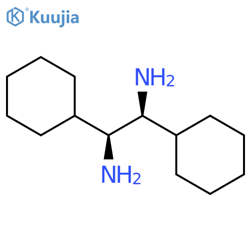 (1S,2S)-1,2-Dicyclohexylethane-1,2-diamine structure