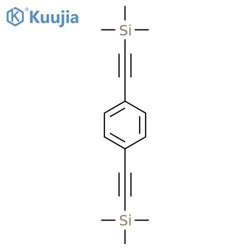 1,4-Bis(trimethylsilyl)ethynylbenzene structure