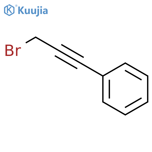 (3-Bromo-1-propyn-1-yl)-benzene structure