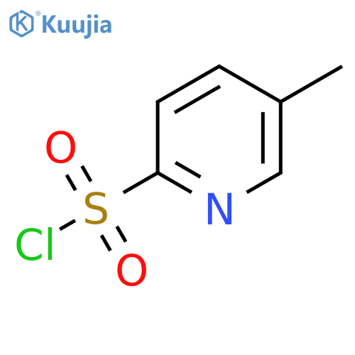 5-Methylpyridine-2-sulfonyl chloride structure