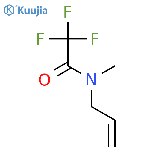 Acetamide, 2,2,2-trifluoro-N-methyl-N-2-propenyl- structure
