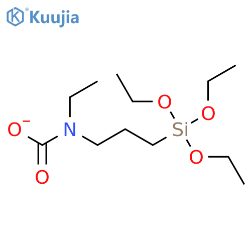 Carbamic acid,N-[3-(triethoxysilyl)propyl]-, ethyl ester structure