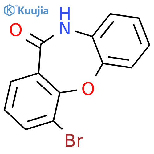 Dibenz[b,f][1,4]oxazepin-11(10H)-one, 4-bromo- structure