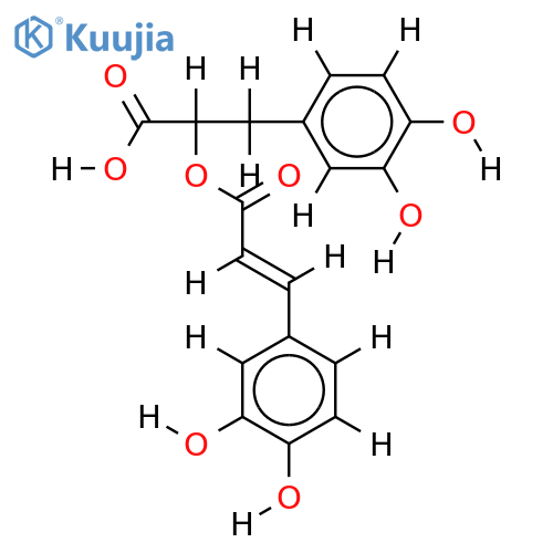 (E)-rosmarinic acid structure