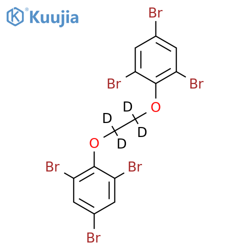 1,2-Bis(2,4,6-tribromophenoxy)ethane-d4 structure