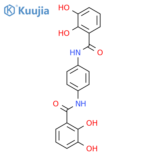 Benzamide, N,N'-1,4-phenylenebis[2,3-dihydroxy- structure