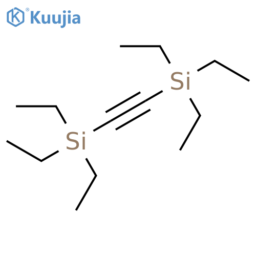Silane,1,1'-(1,2-ethynediyl)bis[1,1,1-triethyl- structure