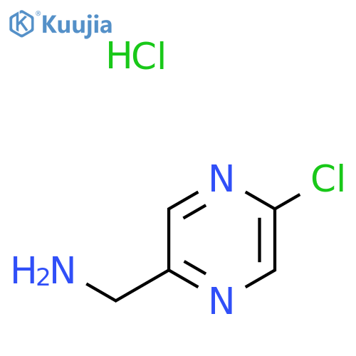 1-(5-chloropyrazin-2-yl)methanamine hydrochloride structure