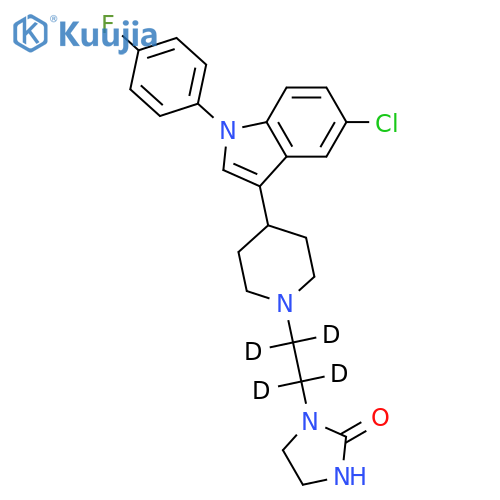 Sertindole-d structure