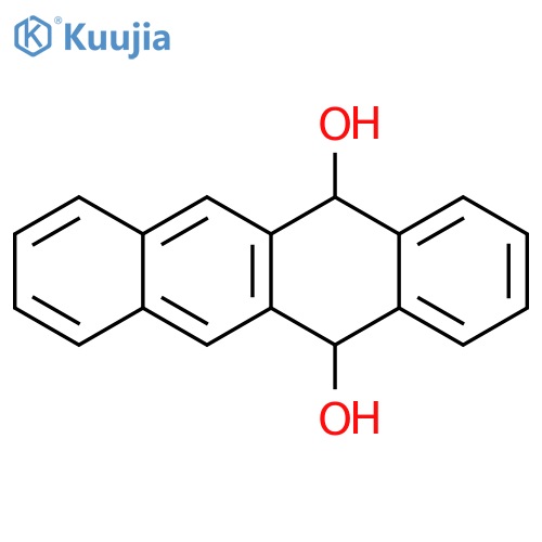 5,12-Naphthacenediol, 5,12-dihydro- structure