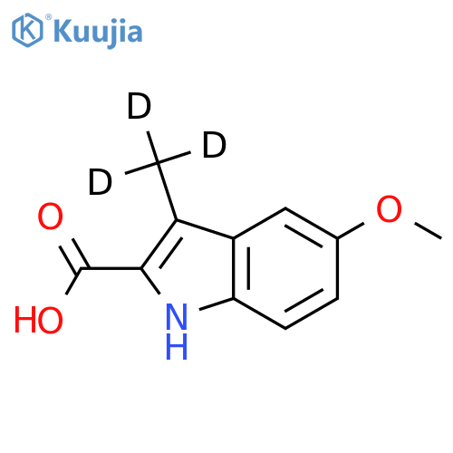 5-Methoxy-3-(methyl-d3)-indole-2-carboxylic Acid structure