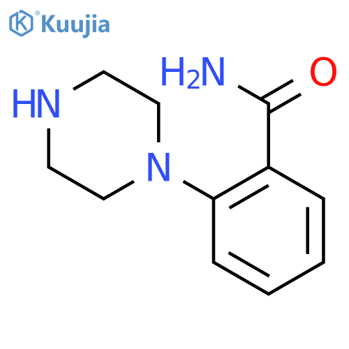 2-Piperazin-1-ylbenzamide structure