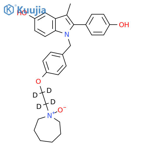 Bazedoxifene-d4 N-Oxide structure