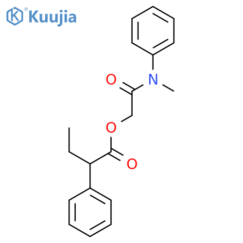 [methyl(phenyl)carbamoyl]methyl 2-phenylbutanoate structure
