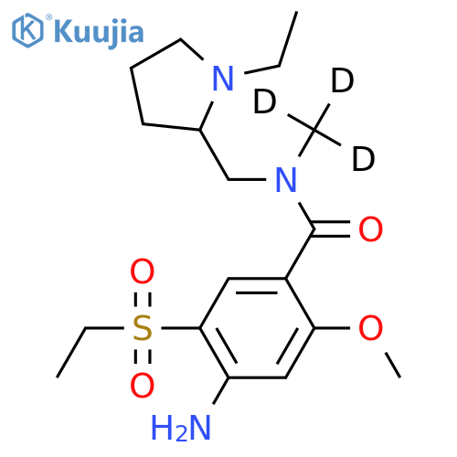 N-Methyl Amisulpride-d3 structure